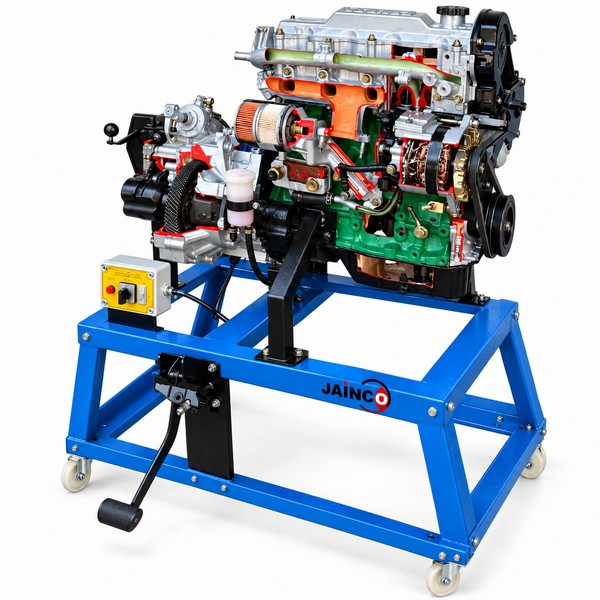 Sectioned Diesel Engine